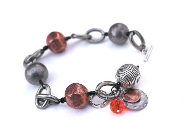 Funky and fashion copper bracelet, copper bracelet