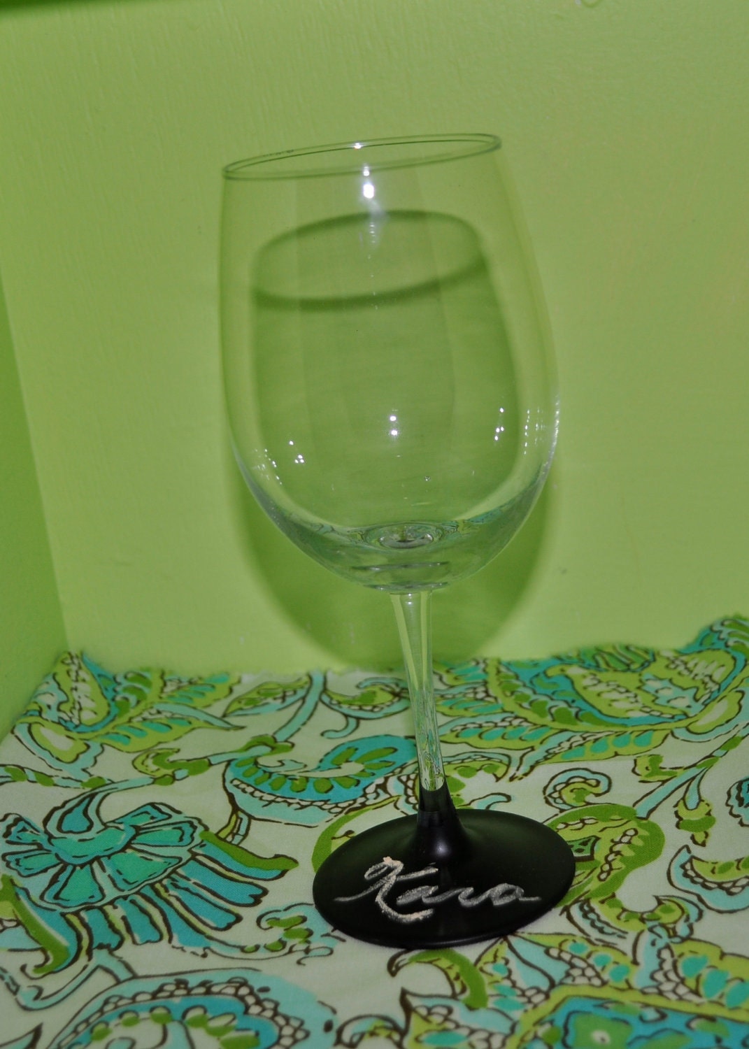 Chalkboard Wineglasses- Set of 4