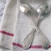 Antique French Silver plate Serving Spoon - by Ravinet d'enfert - Set of 4 - RARE circa 1890