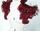 Silk Bolero Jacket, Wedding Wrap, Bridal Shrug