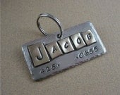 Dog Tag - Pet Tag - Nickel Silver and Brass Mixed Metals Pet ID Tag