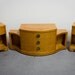 SALE Early 40s Three Piece Bedroom Birdseye Maple Veneer Set