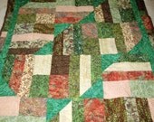 Lap Quilt Geometric Batik
