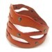 10% OFF Cool Charming Leather Rivet Bracelet With Metal Snapper Adjustable 223S