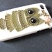 white  case pink  flower Antique Brass Cute Owl  Hard Case Cover for iPhone 4 Case, iPhone 4s Case, iPhone 4 Hard Case, iPhone Case IP9