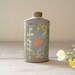 Antique Talc powder tin, 1924 "Zamir" En VOGUE