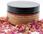 Patchouli & Rose Body Butter Exotic Vegan Natural 8 oz