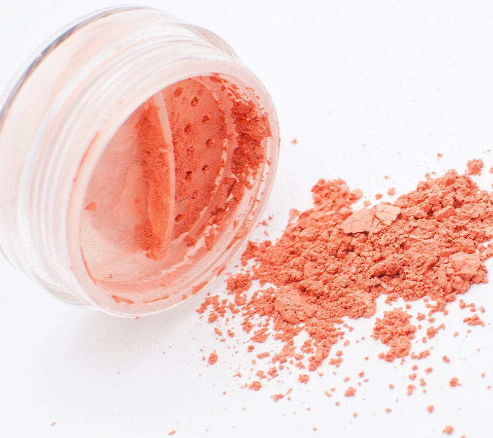 Peachy Glow Mineral Blush Vegan Natural 10g