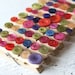 Colorful Clothespin Buttons Assorted Colors Colorful Clip Organizer Chip Clip - Set of 10