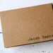 Personalized Mens Stationery  Mens Stationary Custom Guy Stationary Kraft Note Cards Gifts for Men Gifts for Dads - Set of 10