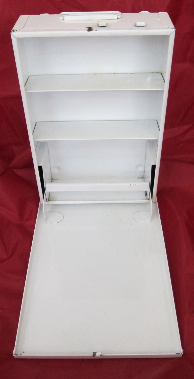 Vintage Medical Metal Cabinet 1940's