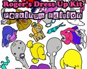 Roger's Dress Up Kit: Peckinpah Edition (Magnetic Fashion Doll)