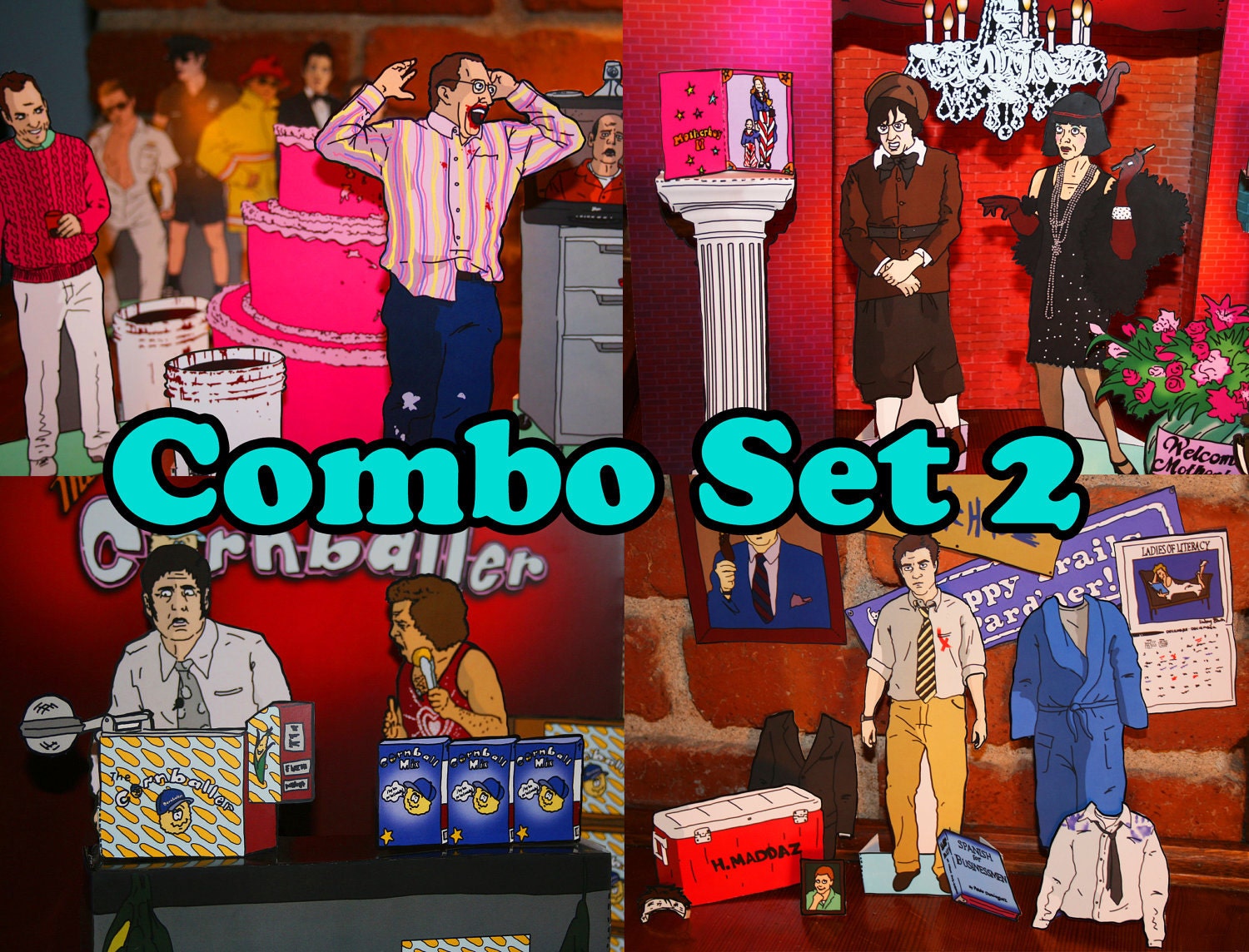 Arrested Development: Combo Set 2 (Cornballer, Best Man for the Gob, Motherboy XXX)