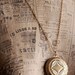 Lip Balm Locket Necklace  - Victorian Gold Brass - Choose Your Flavor - Mint Strawberry Buttercream Honey