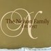 Personalized Name Wall Decal - Family Name Decals - Wedding Decor - Wedding Wall Decals