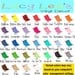 Childrens Wall Decals (SMALLER SIZE)   - Butterfly Wall Art- Girls Decals - Baby Nursery Decor - Girls Name Decals