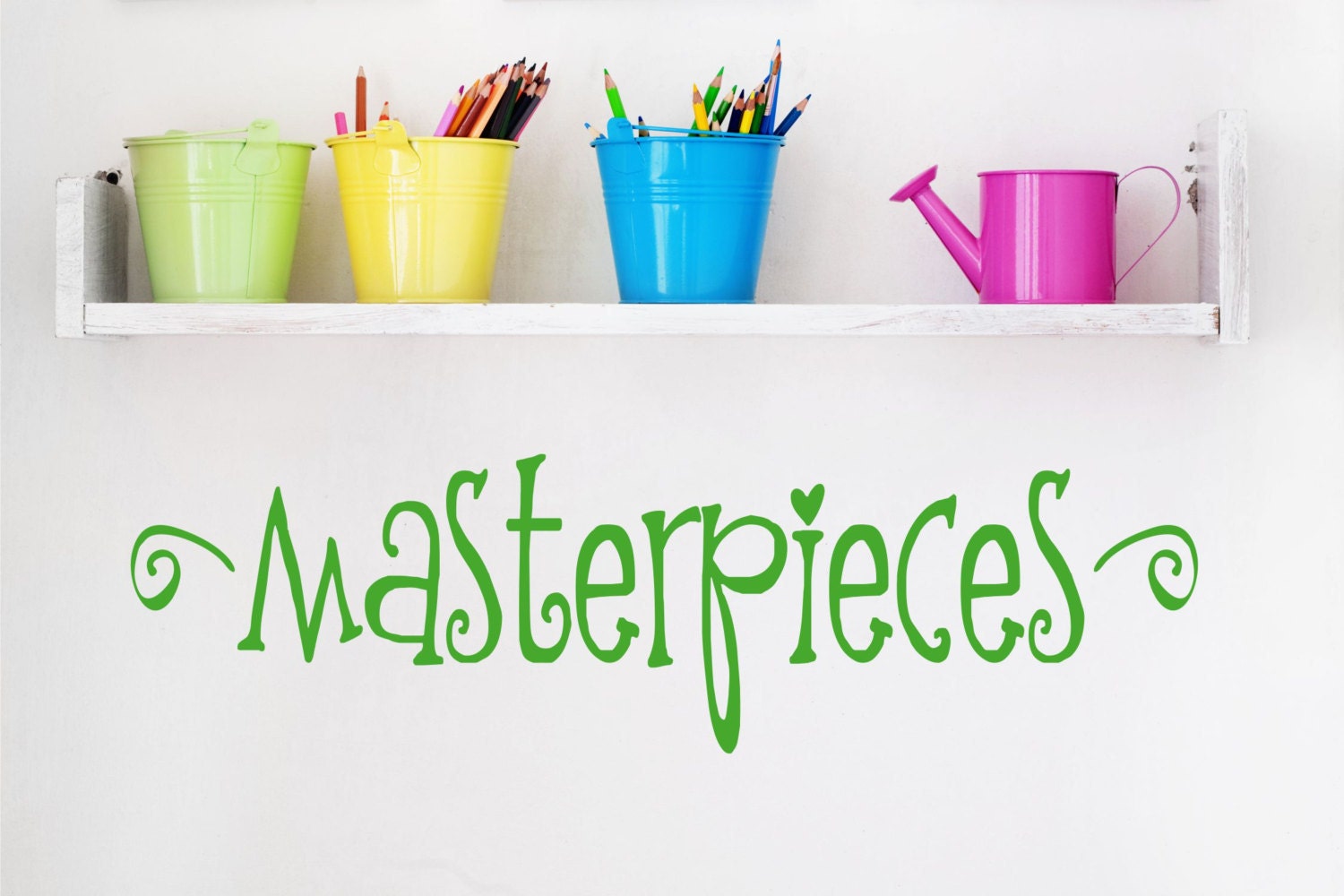 Playroom Wall Decals - Masterpiece Decal - Childrens Wall Decals - Childrens Art