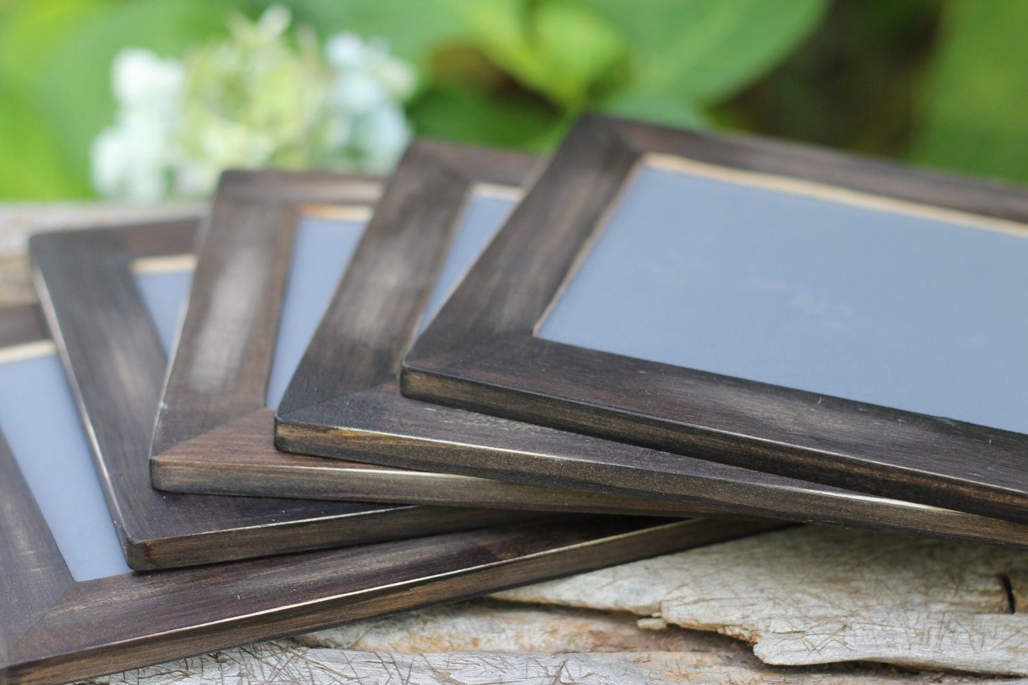 Wedding Chalkboards Rustic Barnwood Appearance, Table Number Signs, Menu Message Board, Photo Props, Rustic Wedding, Set Of 5