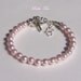 Baby Girl, Child Pearl Charm Bracelet With Grow Chain, Flower Girl Gift, Baptism, Christening, Every Day