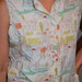 Sleeveless Button Down Vintage Shirt Size Small