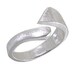 Matte Finish Sterling Silver Unisex Ring / Adjustable Size/ One  Ring Fit all Finger/ Pinky finger silver ring