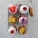 Muffin Pan/ Cupcake Pendant. Polymer Clay.