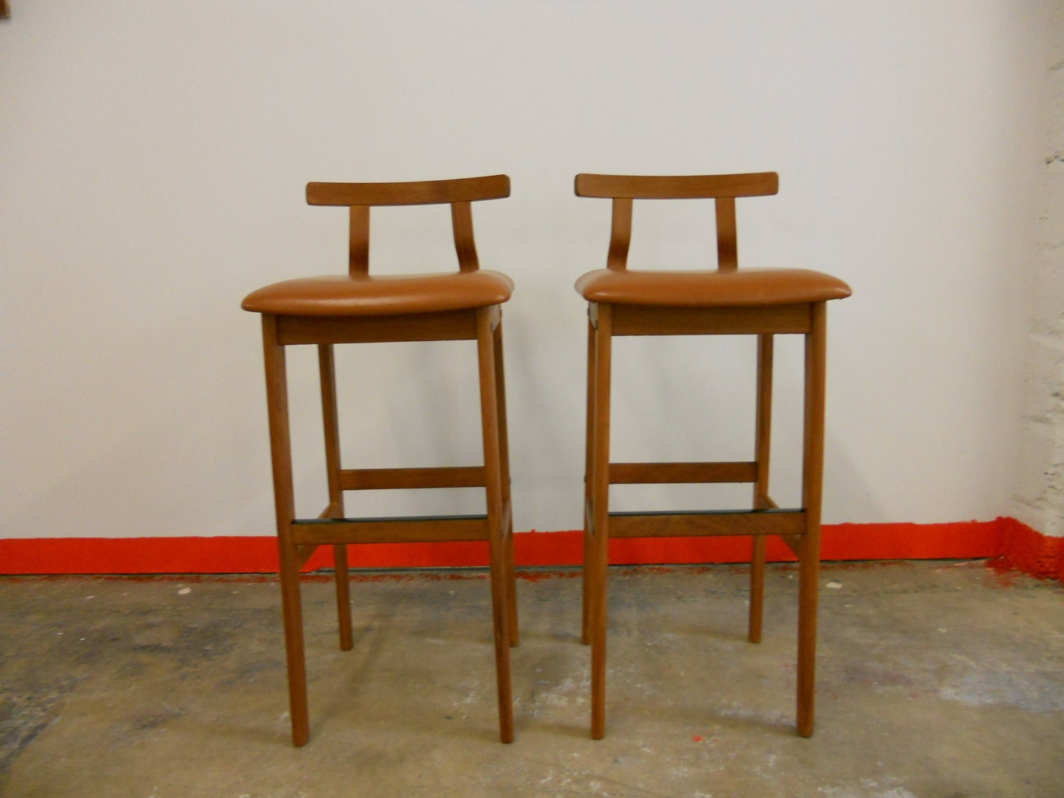 Teak Bar Stool