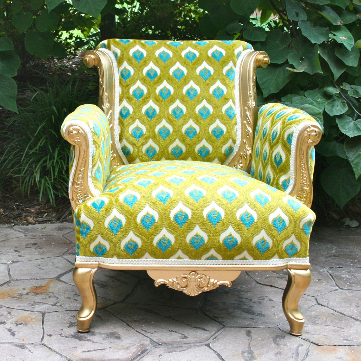 Peacock Chair By Hugoandbeatrice On Etsy 4374