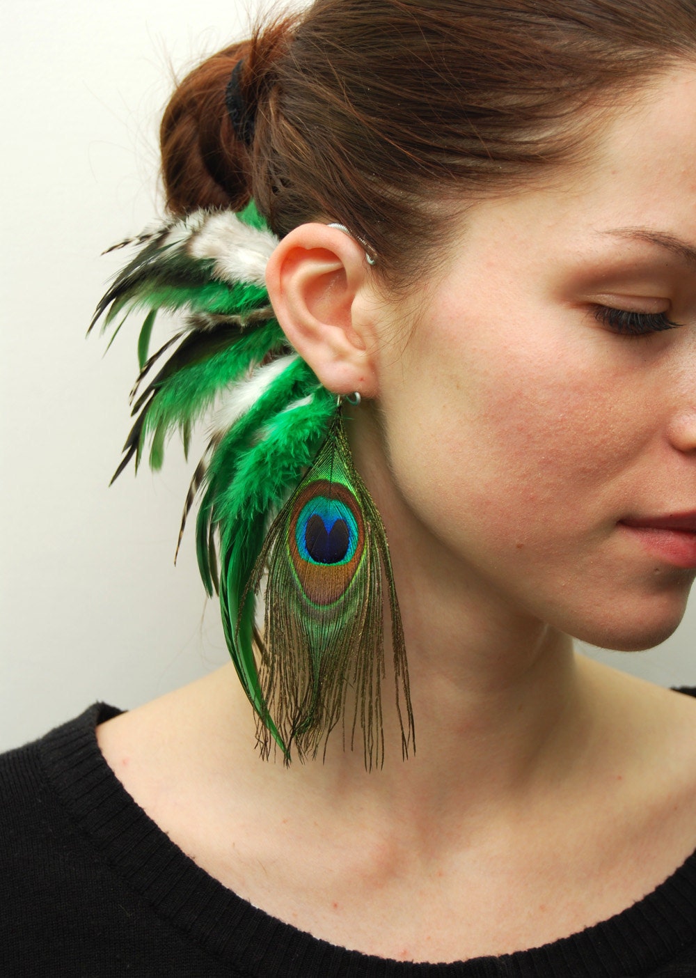 Feather Ear Cuff - Izel