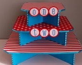 Dr. Seuss style Cupcake Stand