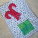 Cat Blanket/Quilt with Candy Cane Catnip Toys - SALE