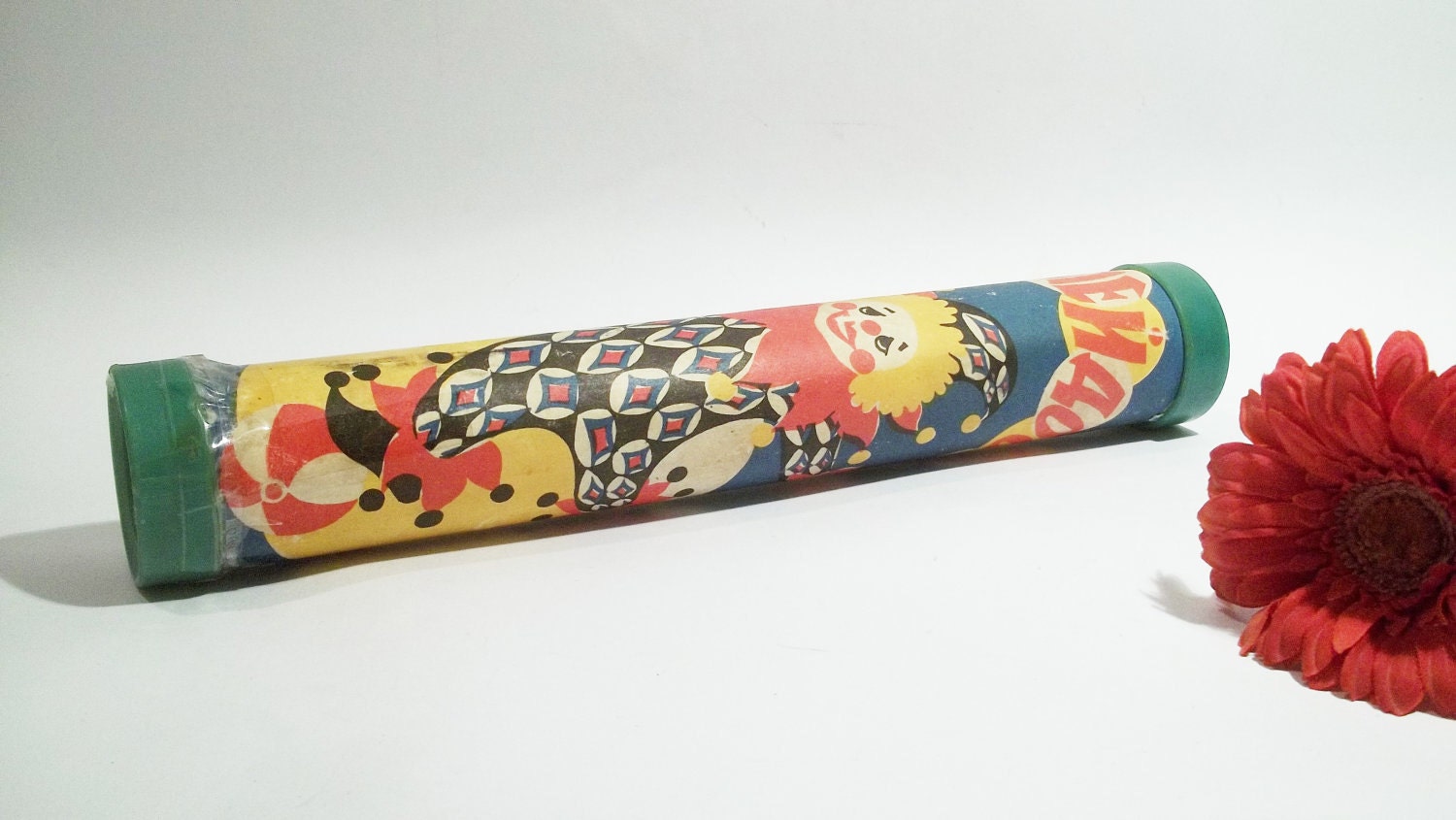Kaleidoscope vintage Clown, Circus, Carnival