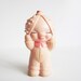 Adorable VINTAGE PUMPKIN HEAD toy. Use it for assemblage, mixed media or to keep company.