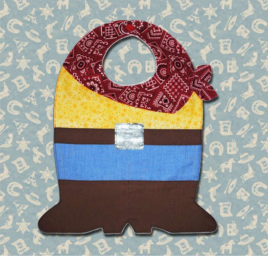 COWBOY Toddler Bib - PDF Pattern