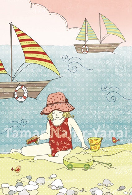 Summer Time Greeting Card
