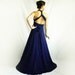 Reserved listing for Megan Pusch Convertible Infinity Wrap Chameleon Dress Navy Blue