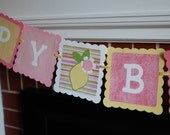 Pink Lemonade Happy Birthday Banner, Lemon Theme, Pink Lemonade Birthday Party Il_170x135