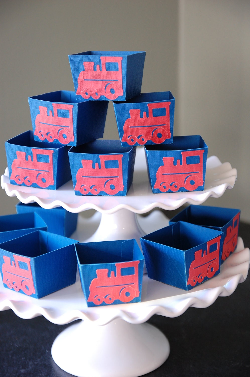 Train Candy Cups, Train Party Supplies, Train Birthday, Train Party Favors, Choo Choo, 12 Pcs Il_570xn