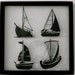 Father's Day Handcarved Sailboat Paper Cuttings