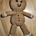 Amigurumi Gingerbread Boy Crochet PATTERN - PDF