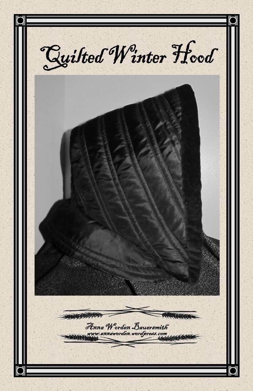 Quilted Hood Pattern - Pre-order - By Anna Worden Bauersmith