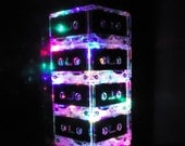 FREE SHIPPING Man Cave Lamp Cassette Tape Mixtape Night Light Lamp Multi-color