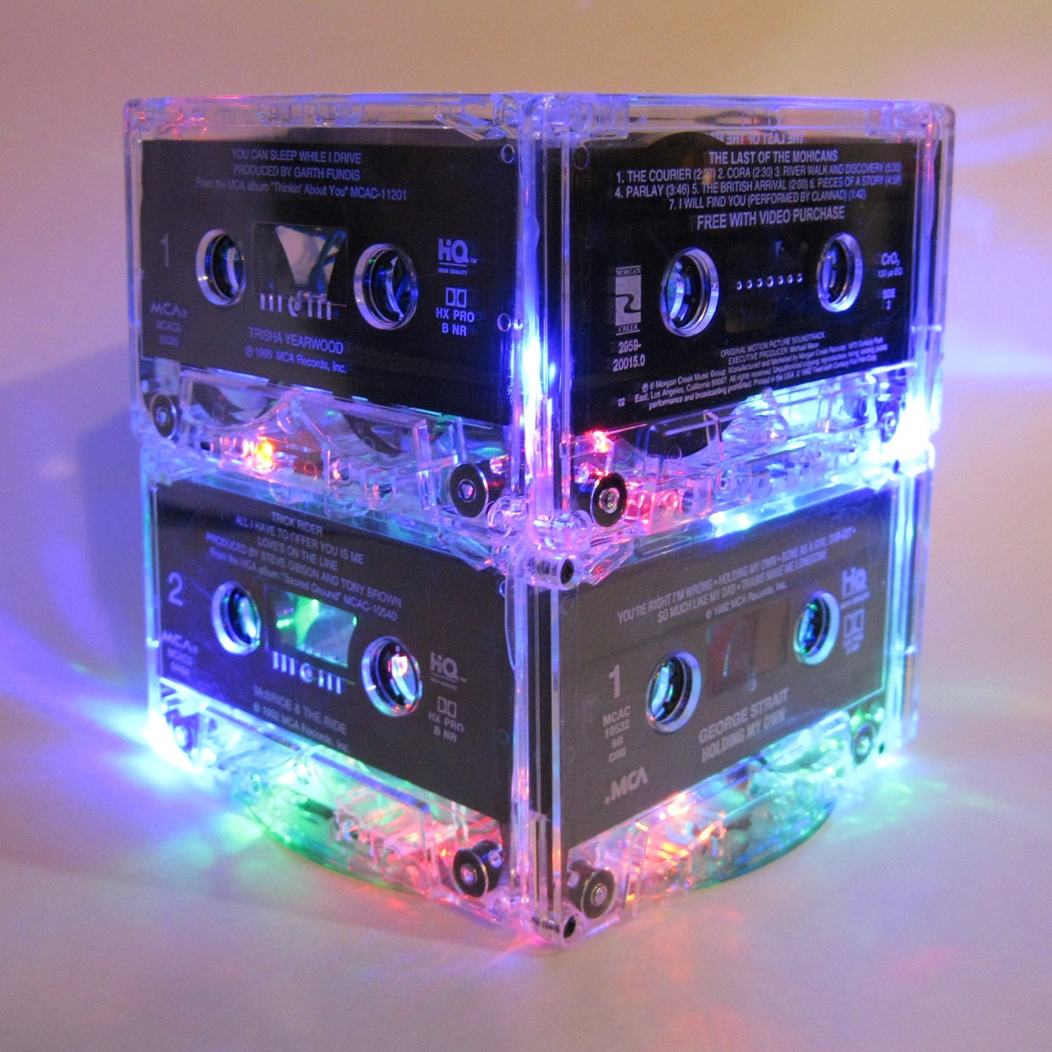 Multi Color Music Lover MixTape Night Light Lamp Cassette Tape Lamp Centerpiece Il_170x135