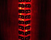 Music Lover Gift for Him Unique Table Lamp Red Mixtap Cassette Tape Light Nightstand Lamp Red Mood Light Unique Lighting Il_170x135