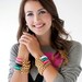 Turquoise Golden Chain- Golden Cobra bfrend bracelet PRE ORDER
