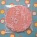 10 piece 2" Rusty Red Scallop Cardstock circles to make tags, earring display, cupcake topper