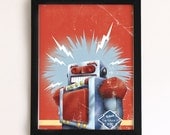 Retro Robot Print