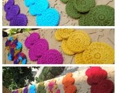 Crochet Earrings - Large Earrings  - MIMI