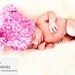 Pink Puffy chunky pom-pom hat for baby - Newborn Hat - photo prop - knitbysarah - stitches by sarah