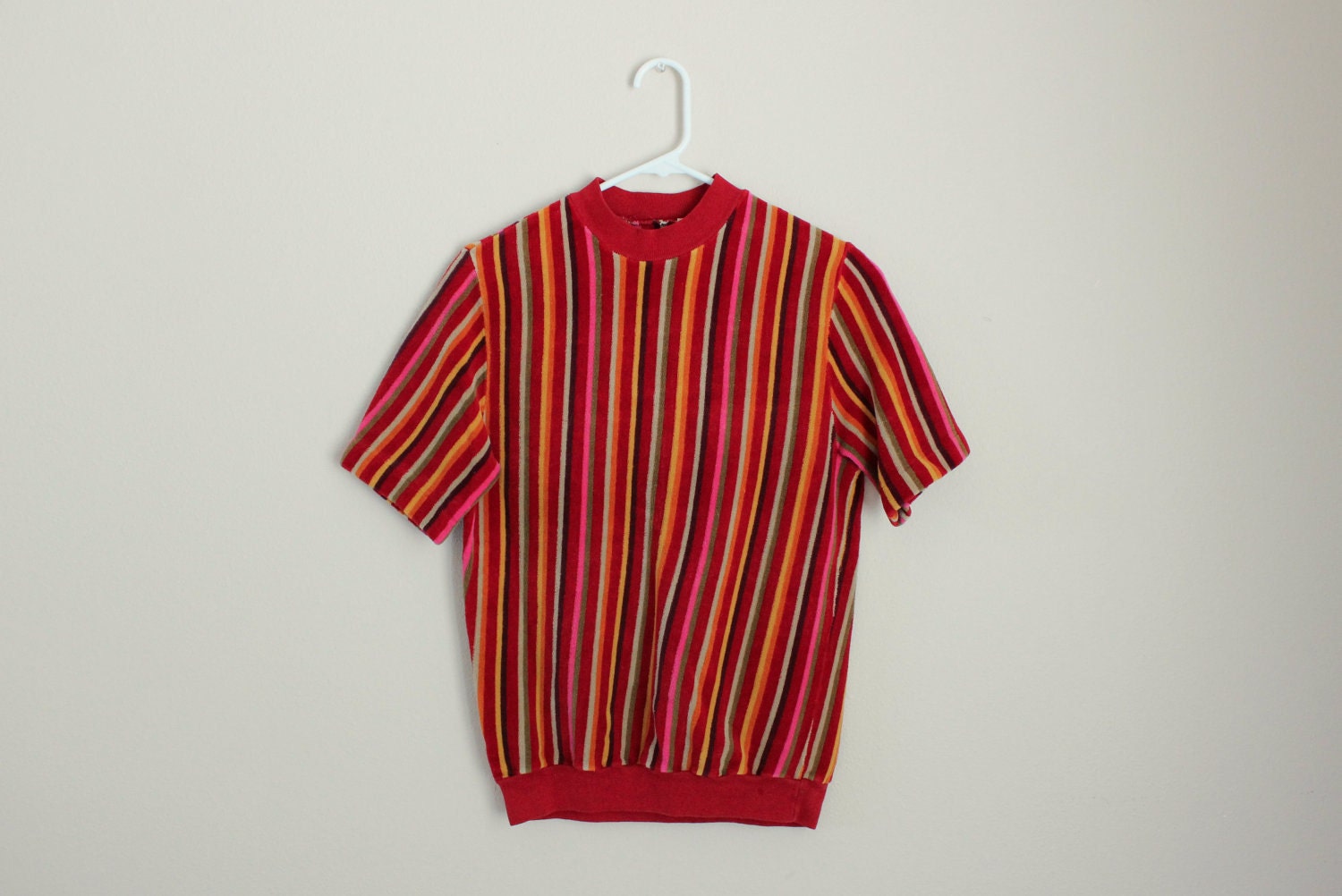 Groovy 1970s Striped Tee